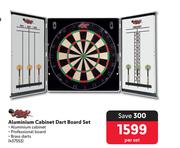 Aluminium Cabinet Dart Board Set-Per Set