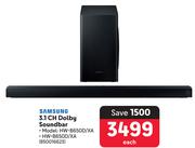 Samsung 3.1 Ch Dolby Soundbar HW-B650D/XA