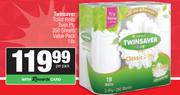 Twinsaver Toilet Rolls Twin Ply 350 Sheets Value Pack-18s Per Pack