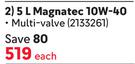 Castrol 5L Magnatec 10W-40-Each