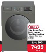 Defy 9Kg Steam Cure Front Loader Washing Machine DAW 389