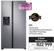 Samsung 617L 2-Door Refrigerator  RS65R5411M9/FA