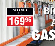 Gas refill 9kg