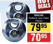Discus Padlock Jam Clam 70mm70.95