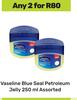 Vaseline Blue Seal Petroleum Jelly Assorted-For Any 2 x 250ml