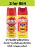 Dyroach Odourless Cockroach Insecticide Assorted-For 2 x 300ml