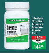 Lifestyle Nutrition Advance Alkaline Powder-300g