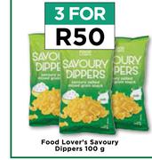 Food Lover's Savoury Dippers-For 3 x 100g