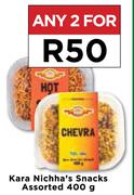 Kara Nichha's Snacks Assorted-For Any 2 x 400g