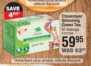 Closemyer Slimming Green Tea-20's Teabags