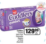 Cuddlers Comfort Value Pack Disposable Nappies Or Pants- Per Pack