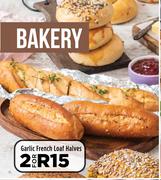 Garlic French Loaf Halves-For 2
