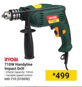 Ryobi 710W Handyline Impact Drill HID-710