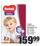 Huggies Jumbo Pack Disposable Pants-Per Pack
