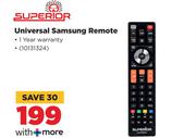 Superior Universal Samsung Remote