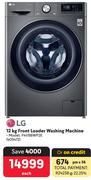 LG 12Kg Front Loader Washing Machine F4V9BWP2E