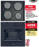 Defy 600mm Oven & Hob Box Set (DBO482E + DHD332) DCB822E-Per Set