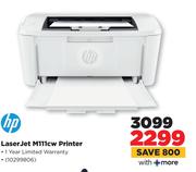 HP Laser Jet M111CW Printer