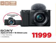 Sony Alpha ZV-E10 + 16-50mm Lens