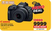 Canon EOS R100 Camera With RF-S 18-45MM