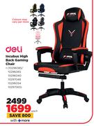 Deli Incubus High Back Gaming Chair-Each