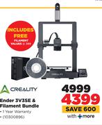 Creality Ender 3V3SE & Filament Bundle