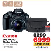 Canon EOS 4000D Starter Bundle