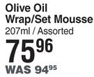 ORS Olive Oil Wrap/Se Mousse Assorted-207ml