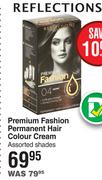 Reflections Premium Fashion Permanent Hair Colour Cream Assorted Shades