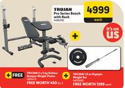 Trojan Pro Series Bench With Rack