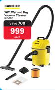 Karcher WD1 Wet And Dry Vacuum Cleaner 274387