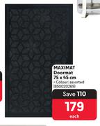 Maximat Doormat 75 x 45cm 