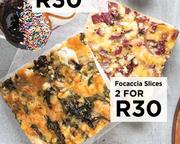 Focaccia Slices-For 2