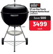 Weber 57cm One Touch Original Kettle Braai 2585687-Each