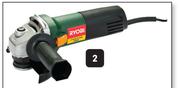 Ryobi 115mm 650W Angle Grinder 256194-Each