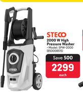 Steco 2000W High Pressure Washer 8540008515-Each
