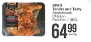 Spar Tender & Tasty Spatchcook Chicken Peri-Peri/BBQ-Per Kg