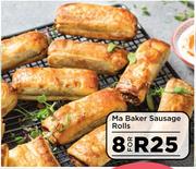 Ma Baker Sausage Rolls-For 8