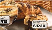 Chocolate Cocktail Croissants-For 6