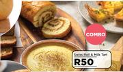 Swiss Roll & Milk Tart-Combo