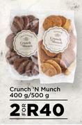 Crunch 'N Munch-For 2 x 400g/ 500g