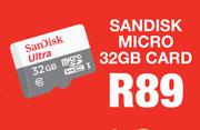 Sandisk Micro 32GB Card