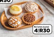 Mini Tartlets Assorted-For 4