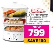 Sunbeam 3 Tier Food Steamer