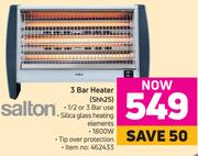 Salton 3 Bar Heater SHH25