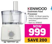 Kenwood Essentials Food Processor