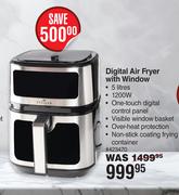 Stellar Digital Air Fryer With Window
