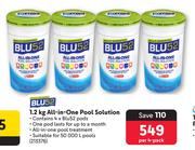 Blu 52 1.2Kg All In One Pool Solution-Per 4 Pack