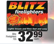 Blitz Firelighters-12's Each