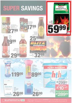 SUPERSPAR EASTERN CAPE : My Superspar (20 April - 2 May 2021) Valid In Bluewater Bay, Despatch, Gelvandale, Nahoon, Jeffery's Bay, Rosehill, Melville's, Protea, Sedgefield, Village On Main, Debi Lee, page 7